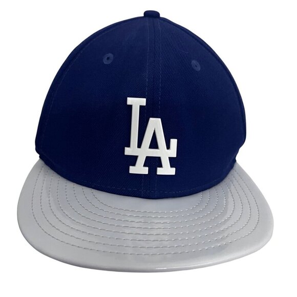 MLB Los Angeles LA Dodgers Baseball 59FIFTY Mens Fitted Hat Cap 8 1/8 64.5 cm - Picture 5 of 11